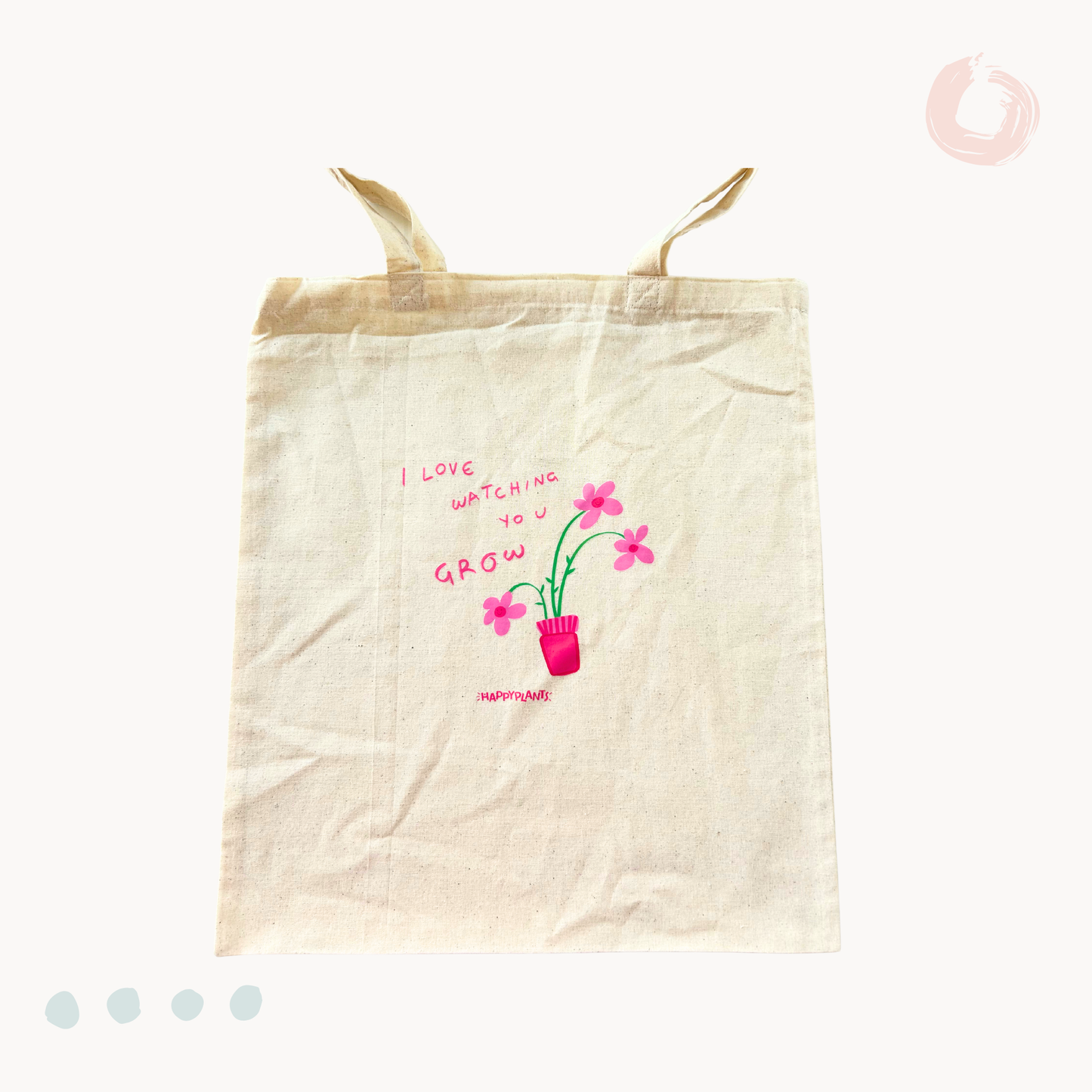 Happy totebag