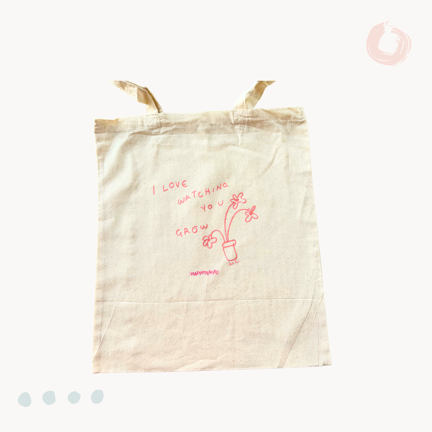 Happy totebag