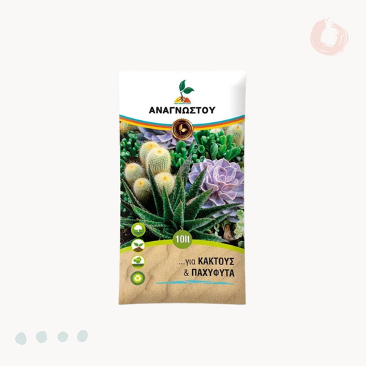 Χώμα για κάκτους & παχύφυτα