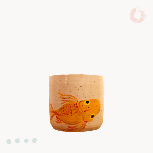 Κεραμικό κασπώ Goldfish